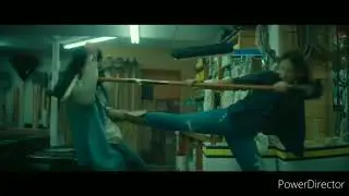 Trigger Warning (2024) - Hardware Store Fight Scene - Jessica Alba
