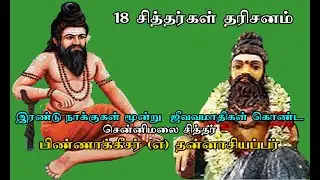 Siddhargal Thiruvadi | Epi. 1444 | Pinnakeesar | Punnakku Siddhar | Thannasiyappar | Chennimalai