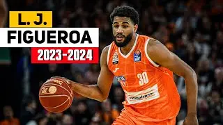 L. J. Figueroa BEST Highlights 2023-2024 Season - Welcome to Leyma Basquet Coruna