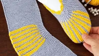Beautiful Hand Knitting Woolen Ladies Socks Design &hearts;️🧿