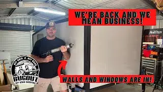 DIY SQUARE-DROP CAMPER BUILD EP 12 - WALLS AND ACCESSORIES FITTED