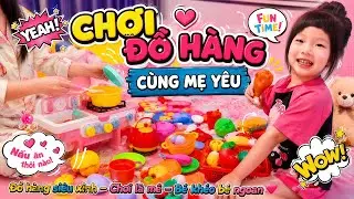UNBOX TÚI ĐỒ CHƠI SIÊU TO KHỔNG LỒ 🩵 | Mèo con nấu ăn cho búp bê. 👩🏻‍🍳✨