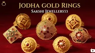 Latest Jodha Ring Designs 2026 | Sakshi Jewellers53 #gold #goldjewellery @SakshiJewellers53 