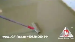 Aplicare sistem pardoseala poliuretanica DURAFLOOR PU 20 W