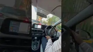 Drive in very heavy huge traffic in Noida 😔 #shorts #traffic #heavydriver #carvlog #howtodriveacar