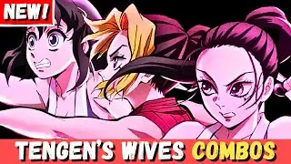 Tengen's Wives INSANE Combos In Demon Slayer Hinokami Chronicles 2