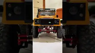 Land Rover Defender MN D90 Metal Gardan Upgrade #rcoffroad #mnd90 #landrover #offroad #rccar