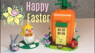 Lego Easter Bunny&rsquo;s Carrot House & Chick Egg