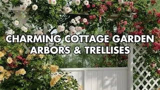 🌸 Charming Cottage Garden Arbors & Trellises | Landscaping Inspiration