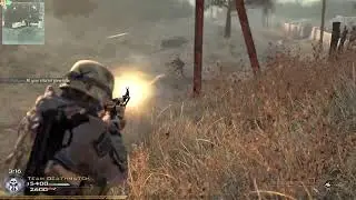 Call of Duty Modern Warfare 2 - Multiplayer - Wasteland - Third Person Team Deathmatch