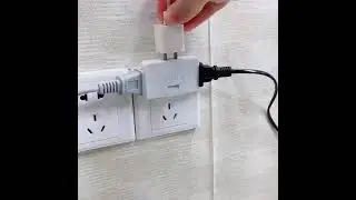 Rotatable Socket Converter Outlet Adapter Light