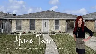 Open Concept 3-Bedroom Chalmette Home with NEWER Roof (4 YRS OLD) | Screened-in Patio