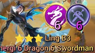 LING 6 SINERGI DRAGON 6 SINERGI ASSASSIN | BANTAI SINERGI ASTRO POWER | Magic chess gogo | Mcgg