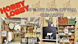 Hobby Lobby 75% Off Clearance- Beautiful Farmhouse - Who's The Winner? - Money Saving Megan 8/17/21