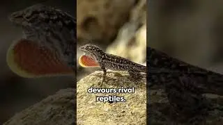 Brown Anole Adventure: Tiny Lizard, Big Personality! 🦎#facts #animals