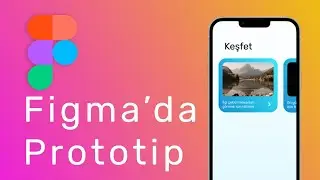 Prototyping Basics in Figma, How to Prototyping? (Smart Animate, linear and ease motions)