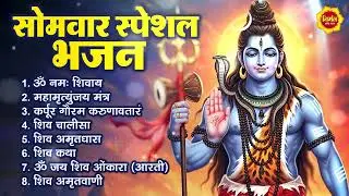 सोमवार स्पेशल भजन | कर्पूर गौरम करुणावतारं | ॐ नमः शिवाय | महामृत्युंजय मंत्र | शिव अमृतवाणी | आरती