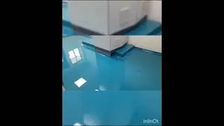#Self Leveling Epoxy Flooring Work #P U Flooring #Divyansh FlooringSolution #work