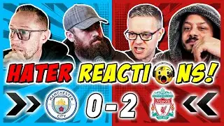 LIVERPOOL RIVALS & HATERS HEARTBROKEN 💔 REACTION TO MAN CITY 0-2 LIVERPOOL | PREMIER LEAGUE