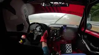 Peugeot 205 GTI6 onboard - Trackday 10/2025 - Vasco Sameiro Braga - Slippery wet and foggy session 