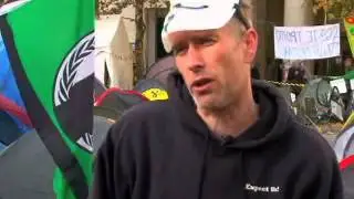 What's it all about?. Occupy London Stock Exchange int'view with Brazil TV.