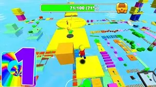 Indonesian Obby Parkour Runner: The Ultimate Escape! part 1