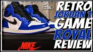 2018 AIR JORDAN 1 RETRO GAME ROYAL 1 REVIEW