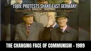 1989 East Germany Demonstrations &ndash; CNN Reports on Protests Against Honecker 🇩🇪