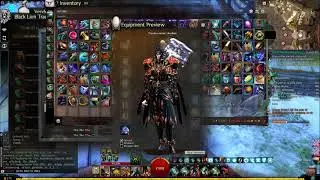 GW2 | I got a Wintersday Hammer Skin Drop! SNOWDRIFT HAMMER! Woot!