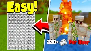 How to Build EASY Iron Farm in Minecraft 1.21+ | Java Edition