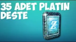 35 Adet Platin Deste A&ccedil;ılımı
