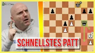 Das schnellste Patt der Schachgeschichte
