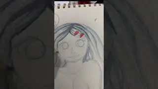 Cute Barbie Doll Drawing Easy #shorts #trending #barbie #doll #youtubeshorts #art #drawing #ytshorts
