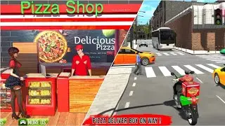 PIZZA DELIVERY BOY GAME IN CITY 🫥