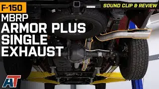 2021-2024 5.0L F-150 MBRP Armor Plus Single Exhaust System Review & Sound Clip