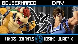 Terrons Journey 8 - Bowsermarco (Bowser) vs Dav (Richter) - Winners Semis