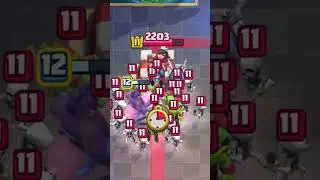 GOBLIN CURSE + RAGE = REVERSE #clashroyale #clashroyalegaming