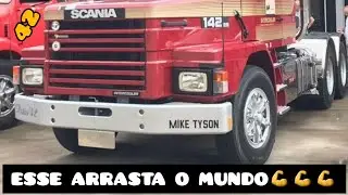 SCANIA V8 142ES Caminhão 6x4 