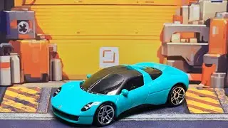 Распаковываем крутую машинку Gordon Murray Automotive T.33 от Hotwheels.