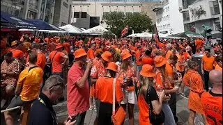This Morning Netherlands Fans at the Alter Markt Dortmund “10/07/2024”