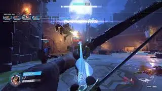 Hanzo gets 20 hitmarkers  in one Ultimate!!