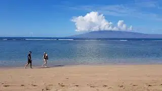 Puunoa Beach walking tour Maui Hawaii