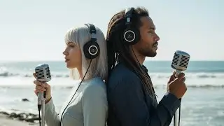 Sia ft Damian Marley &ndash; When The Night Breathes Songs (AI Cinematic Pop Reggae).