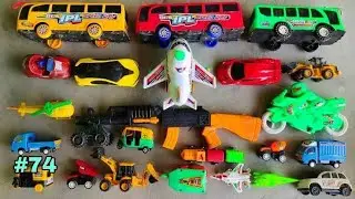 Gadi wala cartoon | toy helicopter video tractor jcb dumper truck | train toy set airplane #cartoon