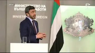 رئيس وزراء بلغاريا يستقبل عبدالله بن زايد