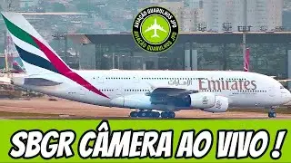 AEROPORTO DE GUARULHOS AO VIVO 24H SBGR - PISTA 28 COM FONIA