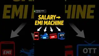 Salary Into EMI Machine 💸📤📉