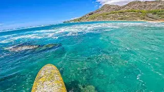 Low Tide Longboarding | RAW POV SURF