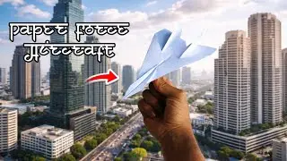 NEW Force Jet Plane 🥰 - How To Make Super Speed Flying Paper Airplanes 