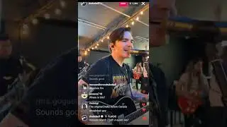 Drake Bell - Live Instagram 21/03/2024
